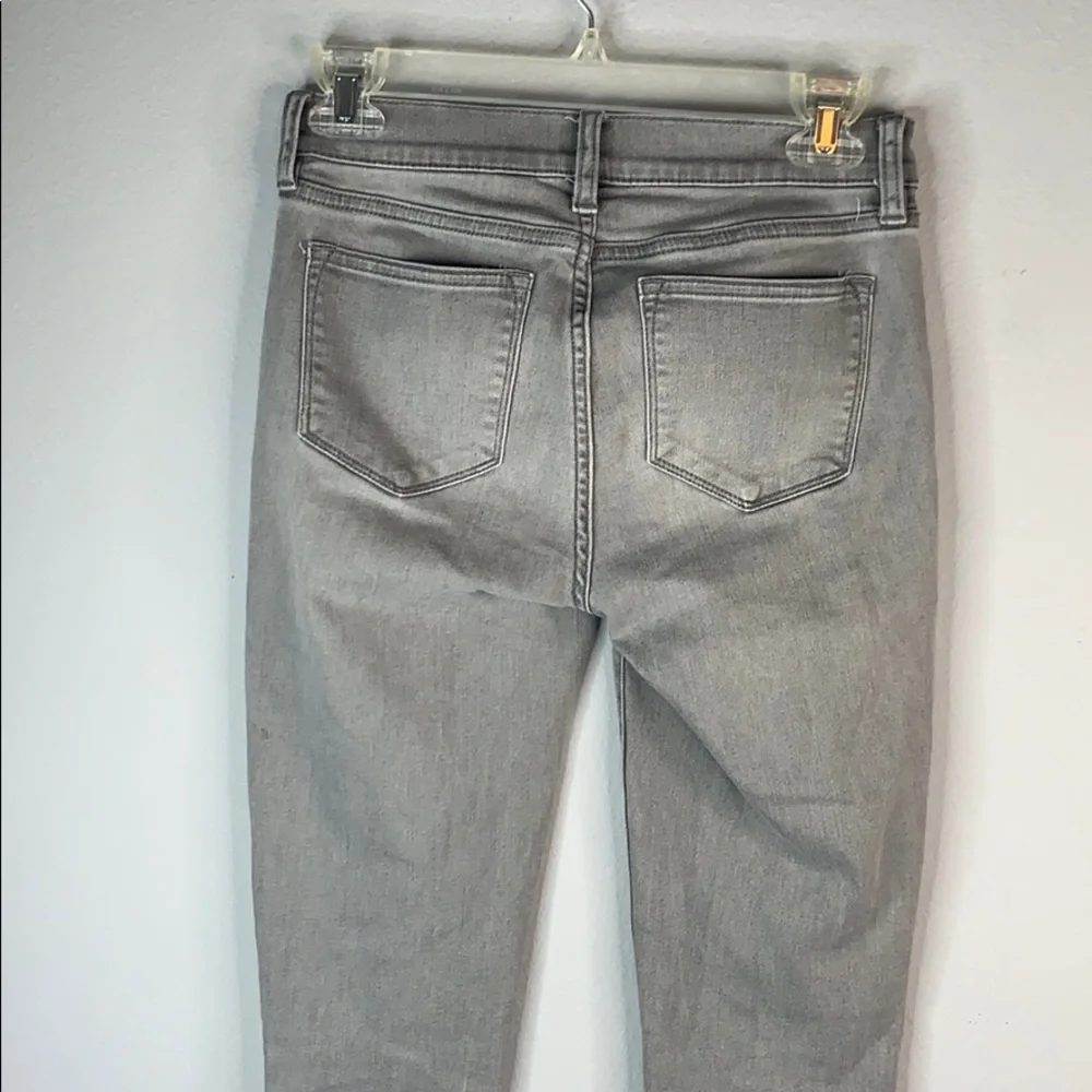J. Crew Valley Wash gray Skinny Jean 25